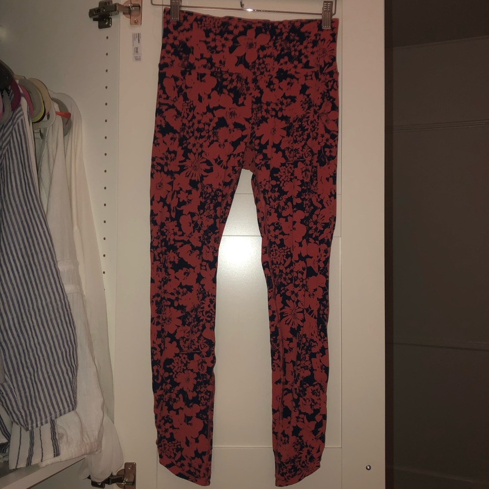 Lululemon rare floral leggings